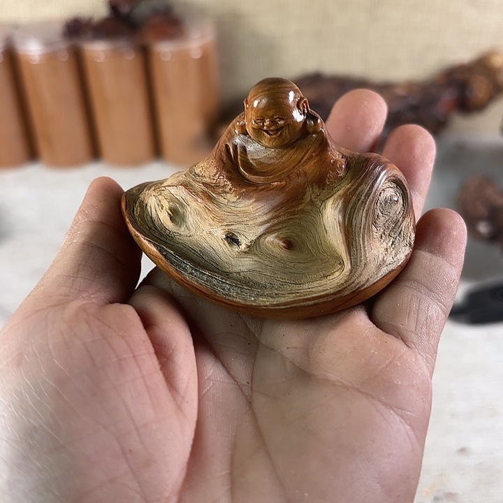 景***）崖柏崖柏雕刻乐乐