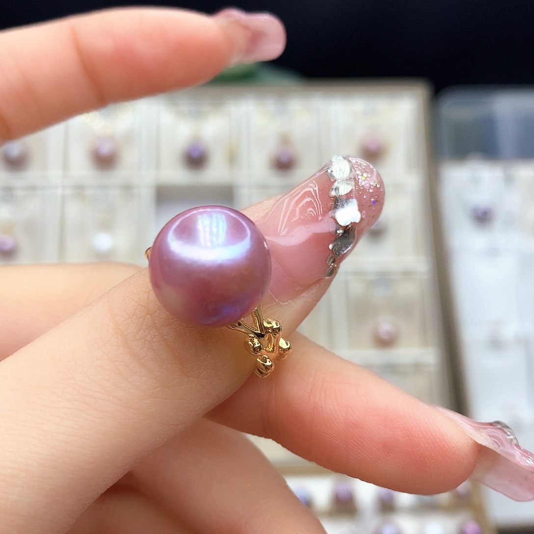 淡水珍珠颈饰合金