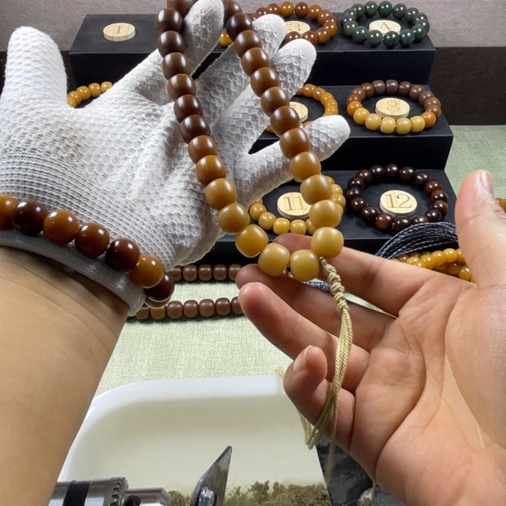 龙***宝菩提根/象牙果手串