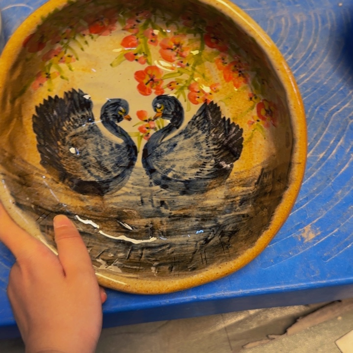 瓷片景德镇陶瓷手工手绘