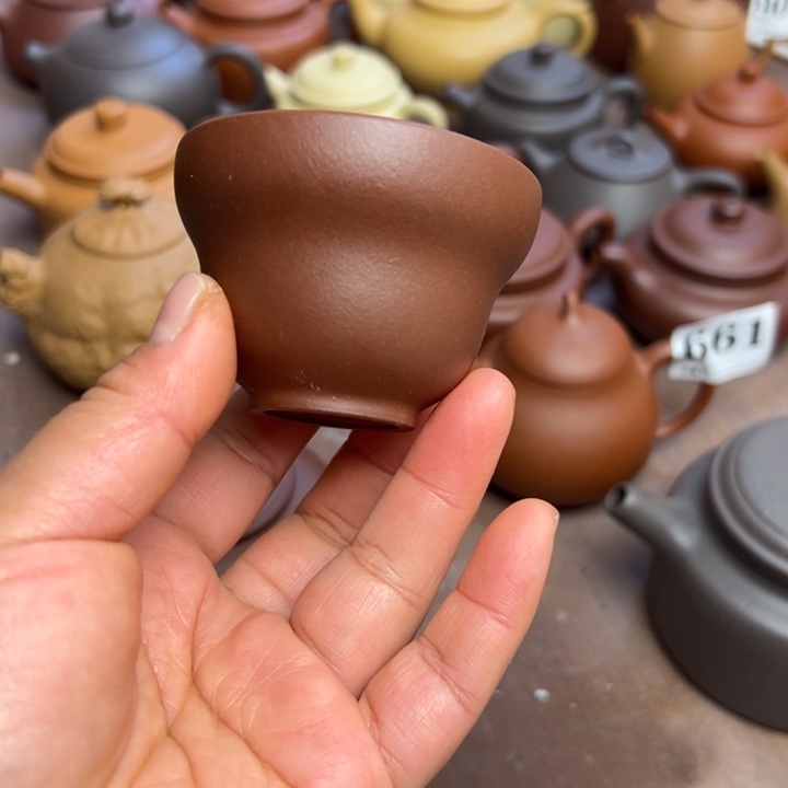 紫砂茶壶紫泥70cc拍一发二