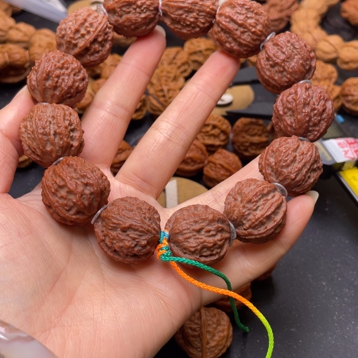 文玩核桃手串荔枝纹福利