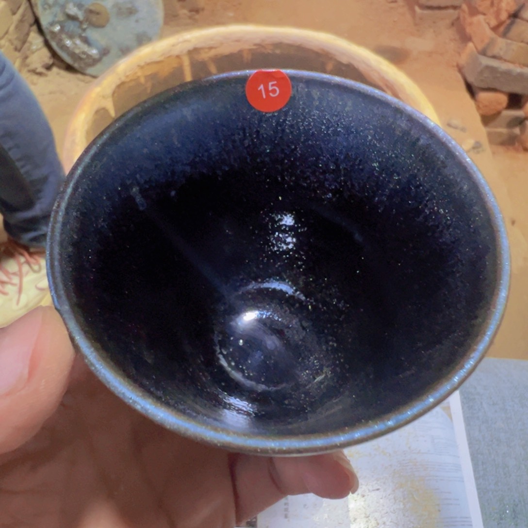 茶盏15 建窑建盏朱秋敏龙窑