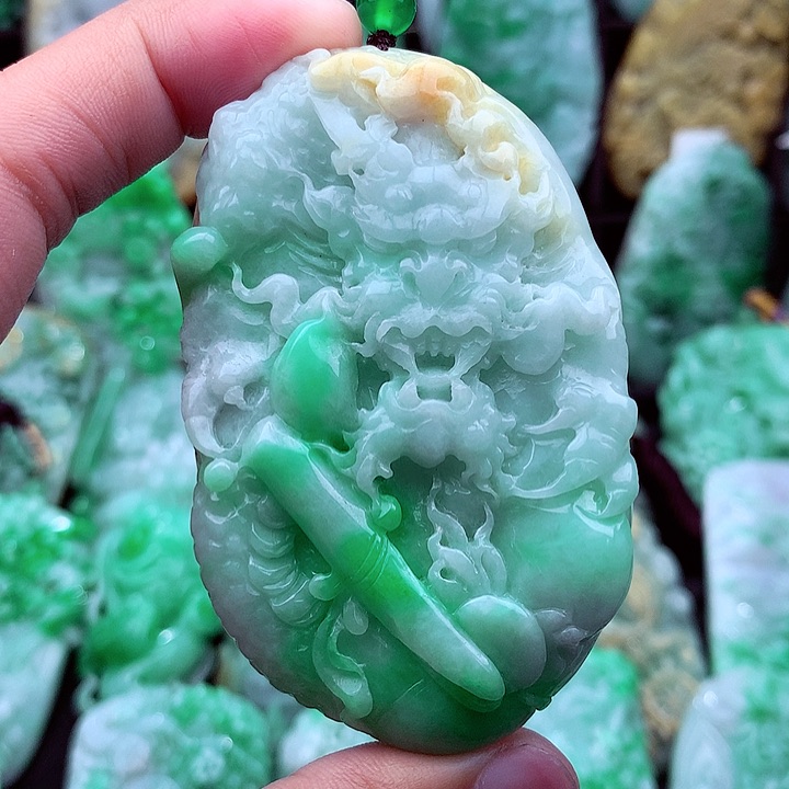 翡翠吊坠(不含链)未镶嵌