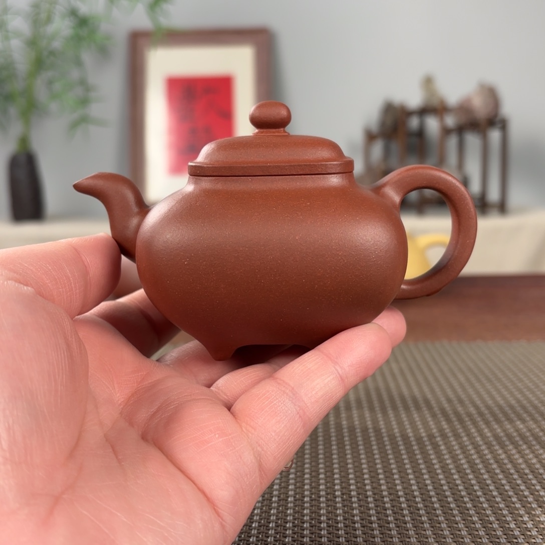 紫砂茶壶黄龙山原矿紫砂壶220