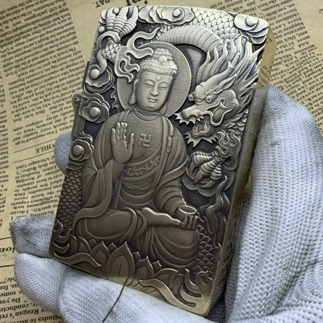 佐罗ZORRO重甲593s大日如来煤油打火机