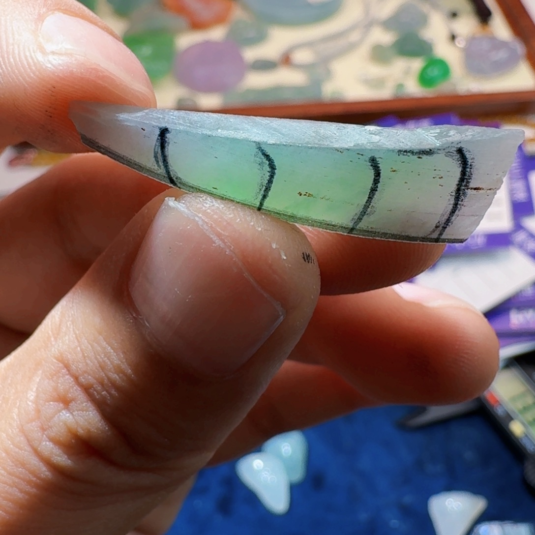 美***续定制翡翠未镶嵌翡翠