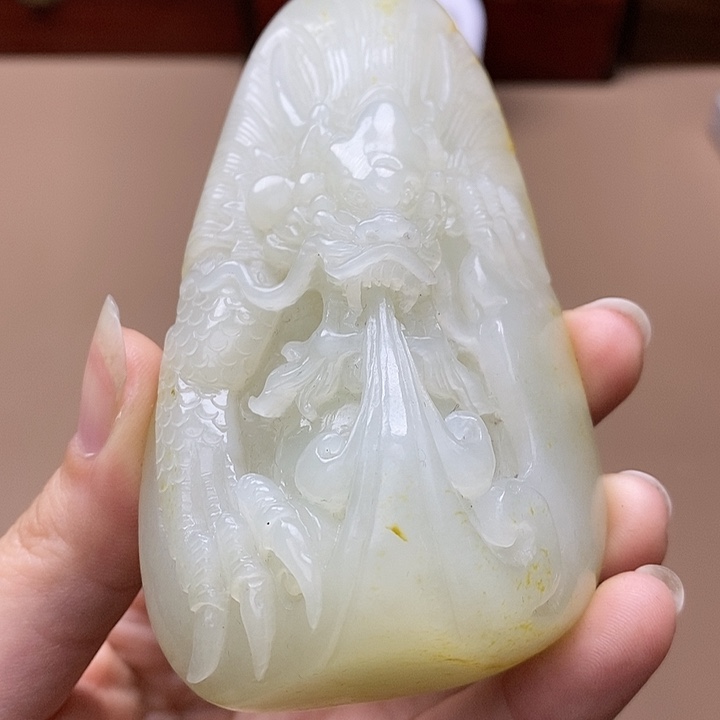 和田玉挂件未镶嵌异*君F