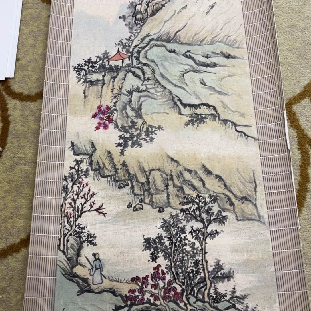 国画国画老师作品刘