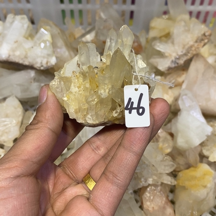 水晶水晶原石摆件未镶嵌