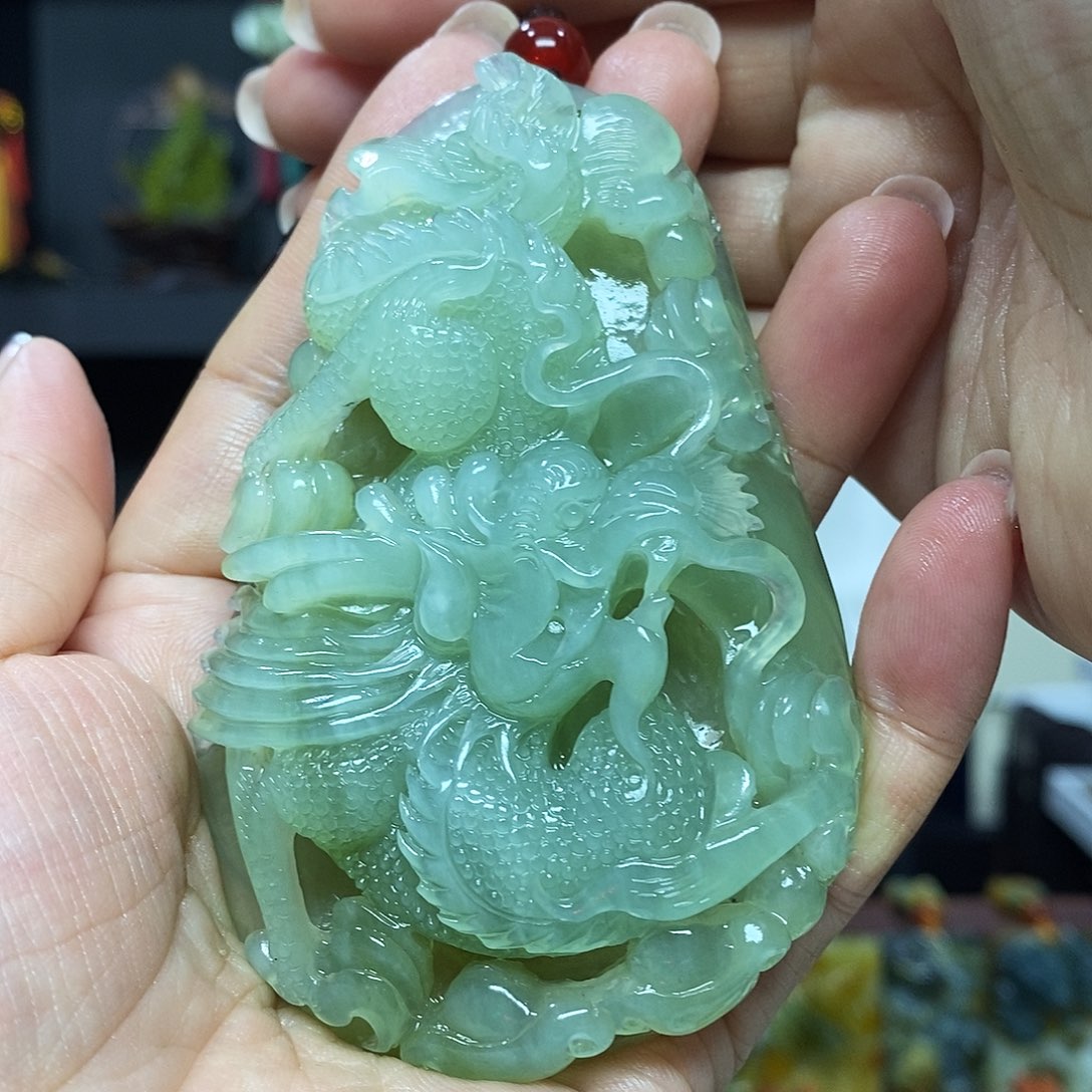 未镶嵌岫玉挂件吊坠项链吊坠