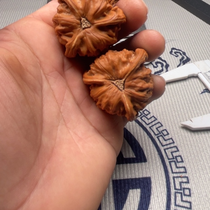 半***水文玩核桃吊坠三棱三棱三棱三棱