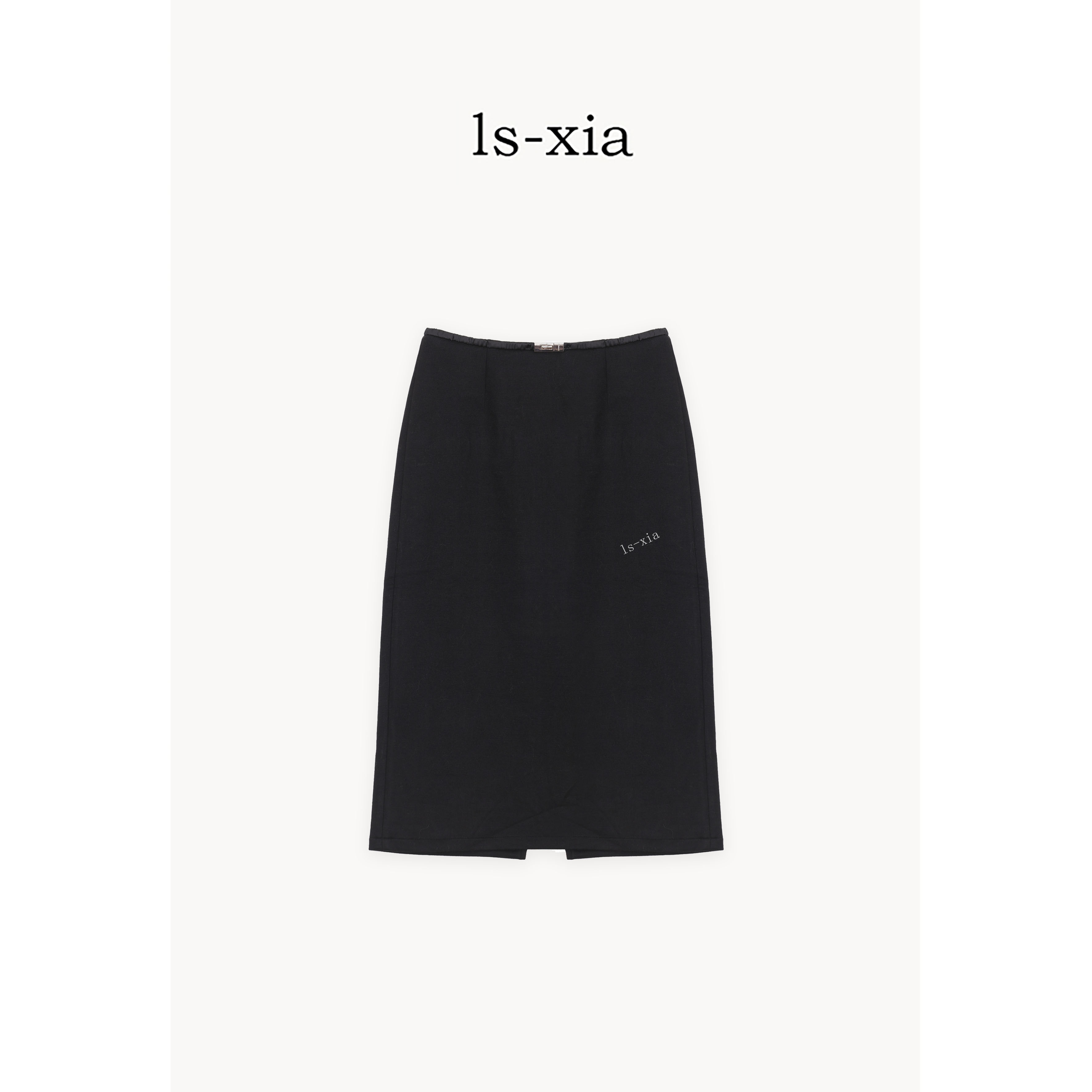 【巴黎冬暮】秋冬气质半身裙丝羊毛百搭时尚简约高级半身裙