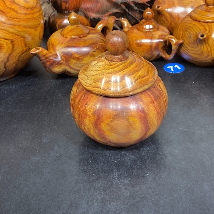 k***9黄花梨茶叶罐一个漂亮