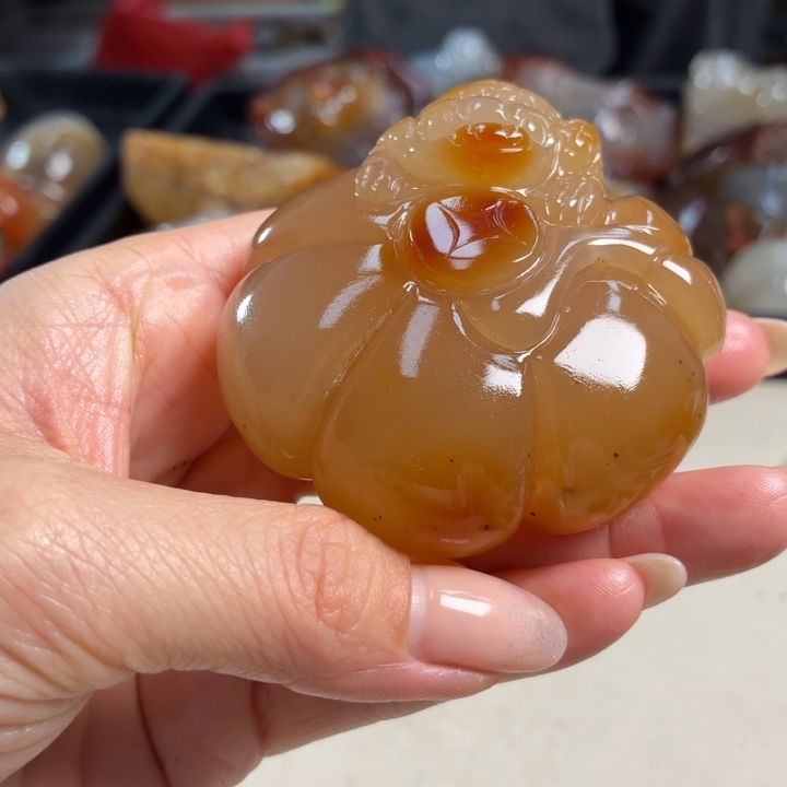 玛瑙/玉髓未镶嵌吊坠(不含链)