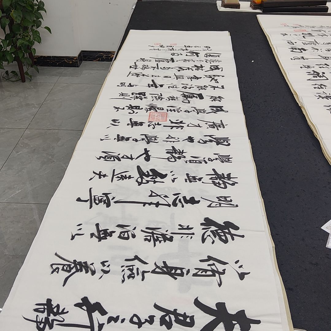 白武坤老师作品一副