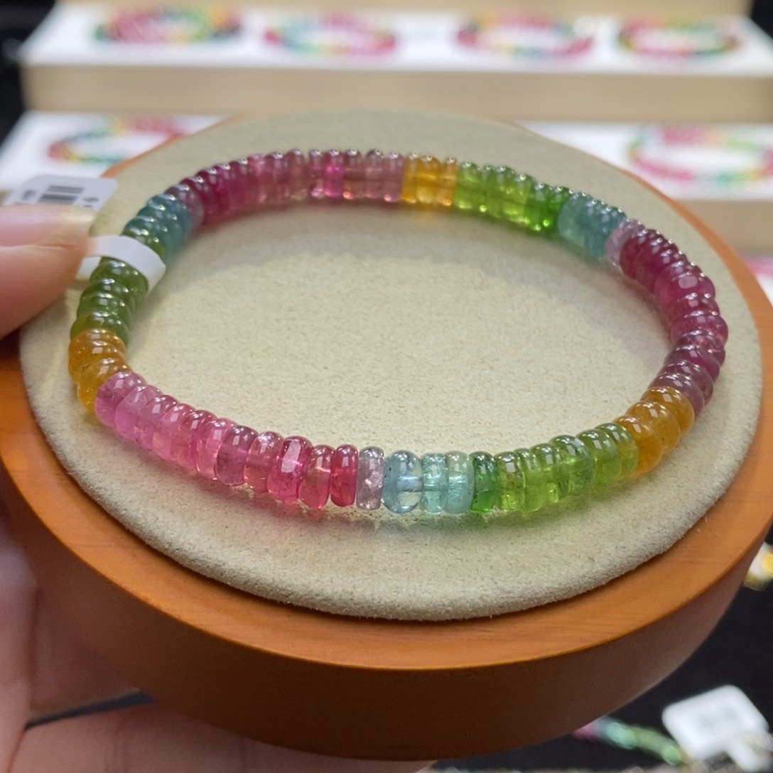 【闪购商品】碧玺手串未镶嵌两天看货期