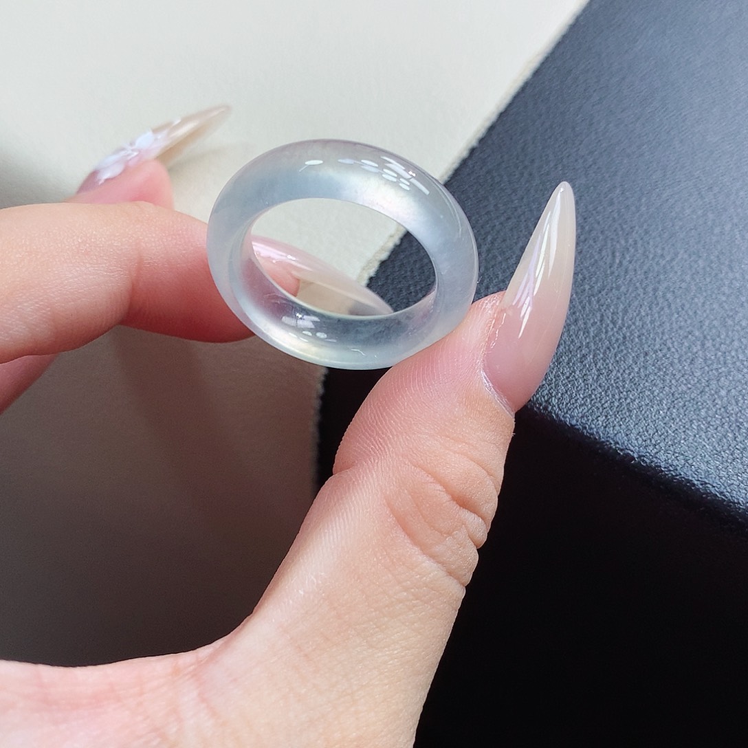 未镶嵌戒指翡翠19-20号