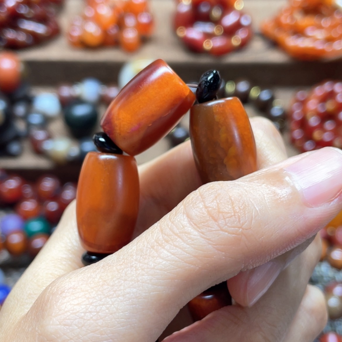 【闪购商品】玛瑙/玉髓颈饰未镶嵌，