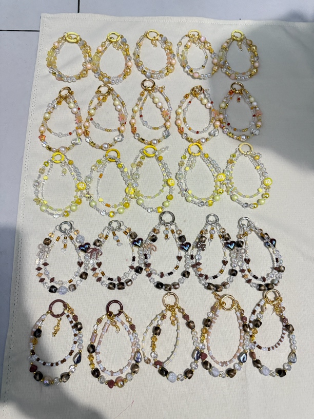 【3-10】手机链串珠材料成品寄拍