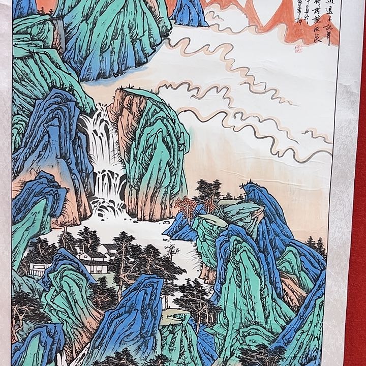国画新年愿望希望大家身体健康
