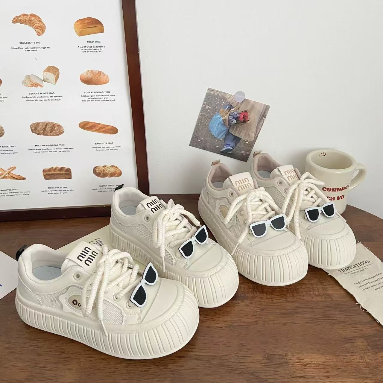 B17布鞋薄款韩版厚底休闲板鞋透气板鞋夏季低帮鞋子学生