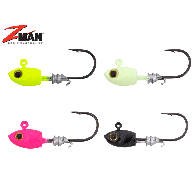 美国ZMAN Micro Shad Headz 迷你鱼头钩 ZMAN迷你浮水饵搭配用钩