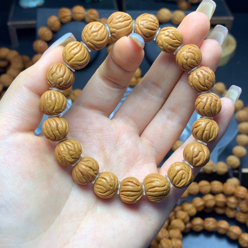 【闪购商品】桃核手串小元宝13手串