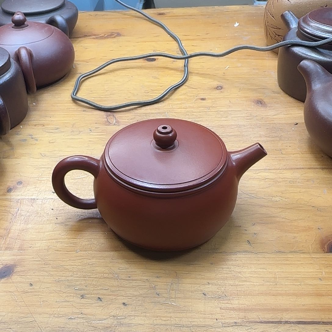 紫砂茶壶民间手艺人全手工制作