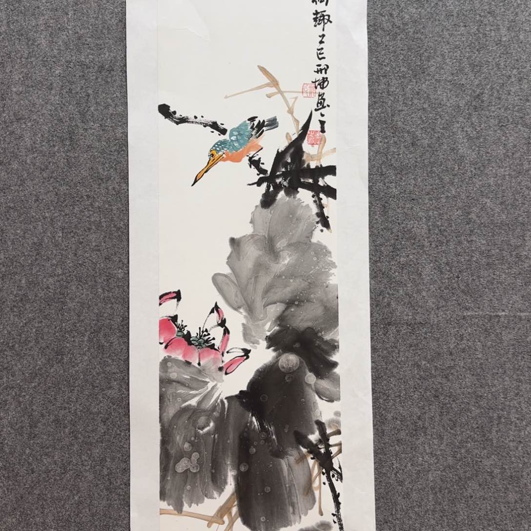 国画zz邢坤老师手绘作品