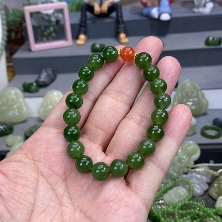 和田玉颈饰未镶嵌静***香