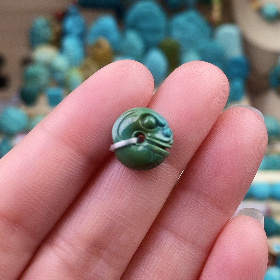 绿松石珠宝奇石未镶嵌