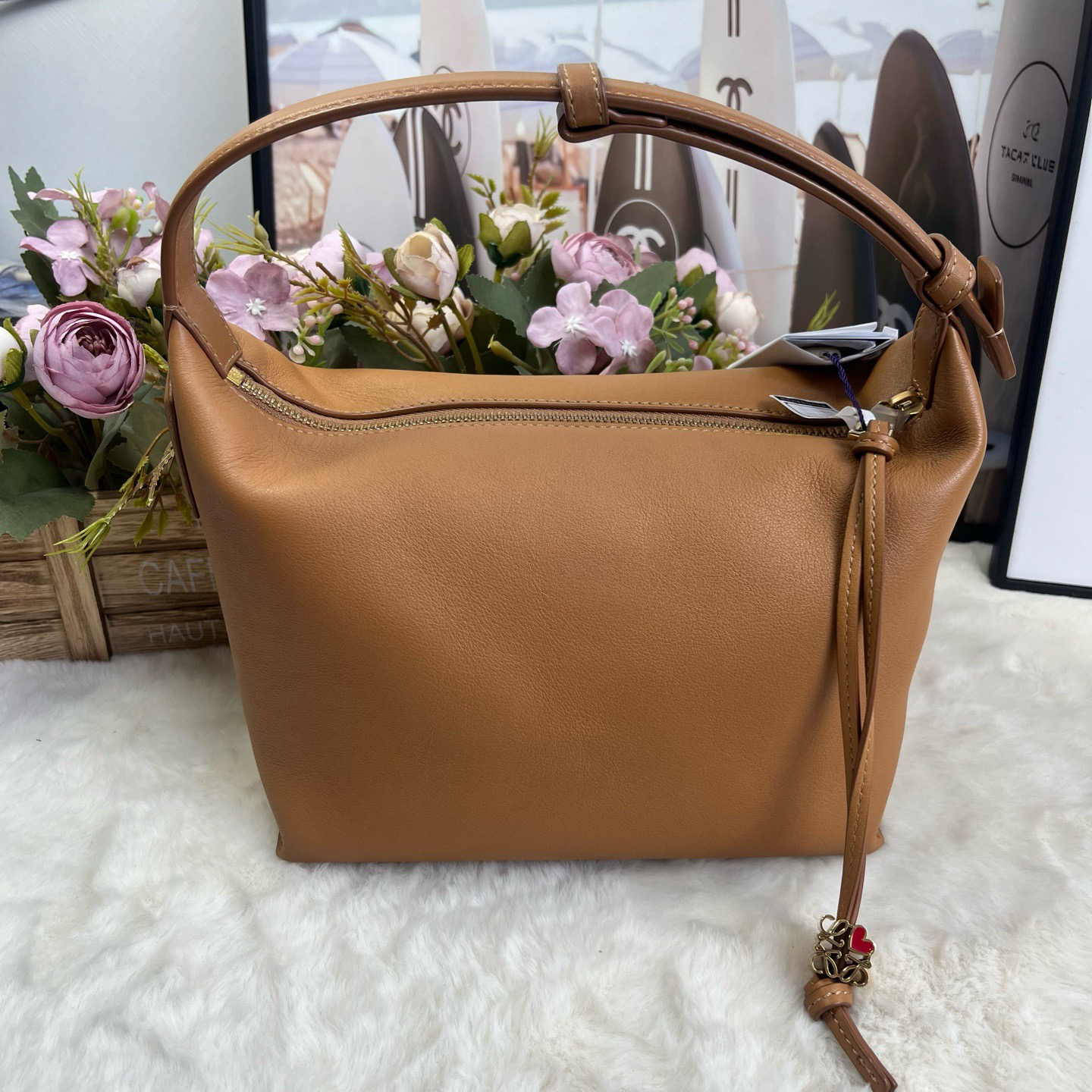 99新 LOEWE/罗意威 新款新款全皮饭盒