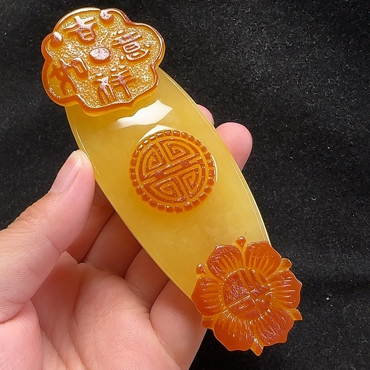 未镶嵌蜜蜡珠宝奇石