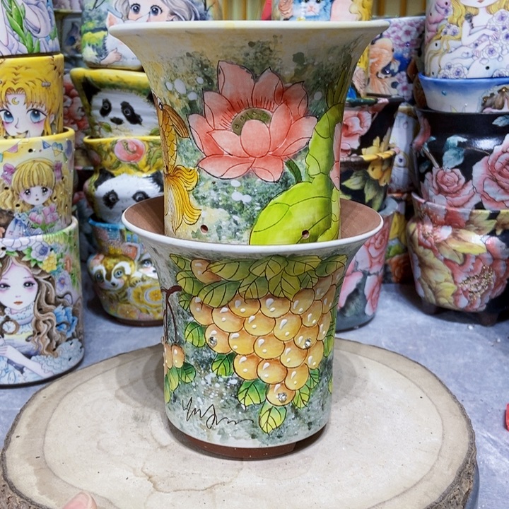 景德镇艺术手绘作品