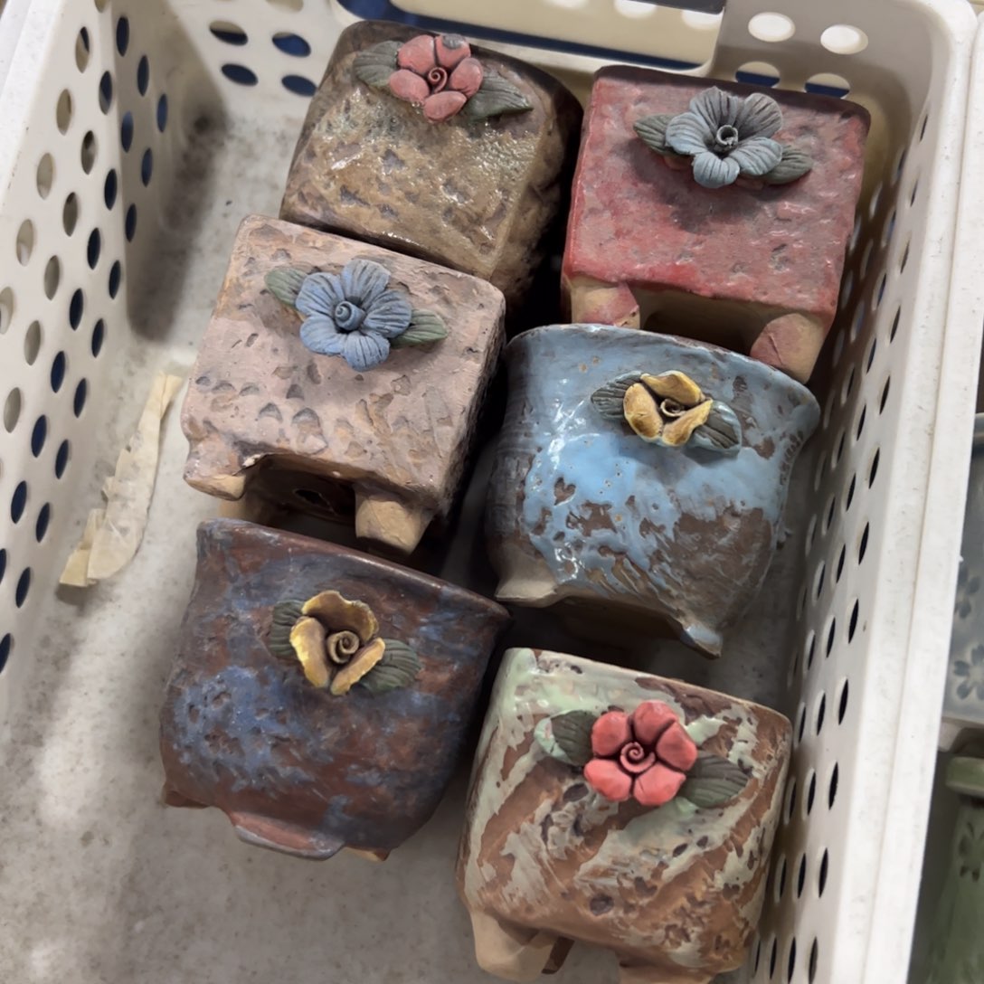 陶瓷多肉小花盆@@43