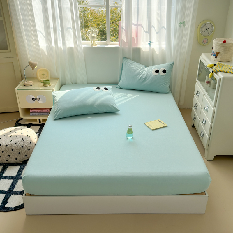 特！床笠随机纯色全棉单品床垫保护套1.51.8