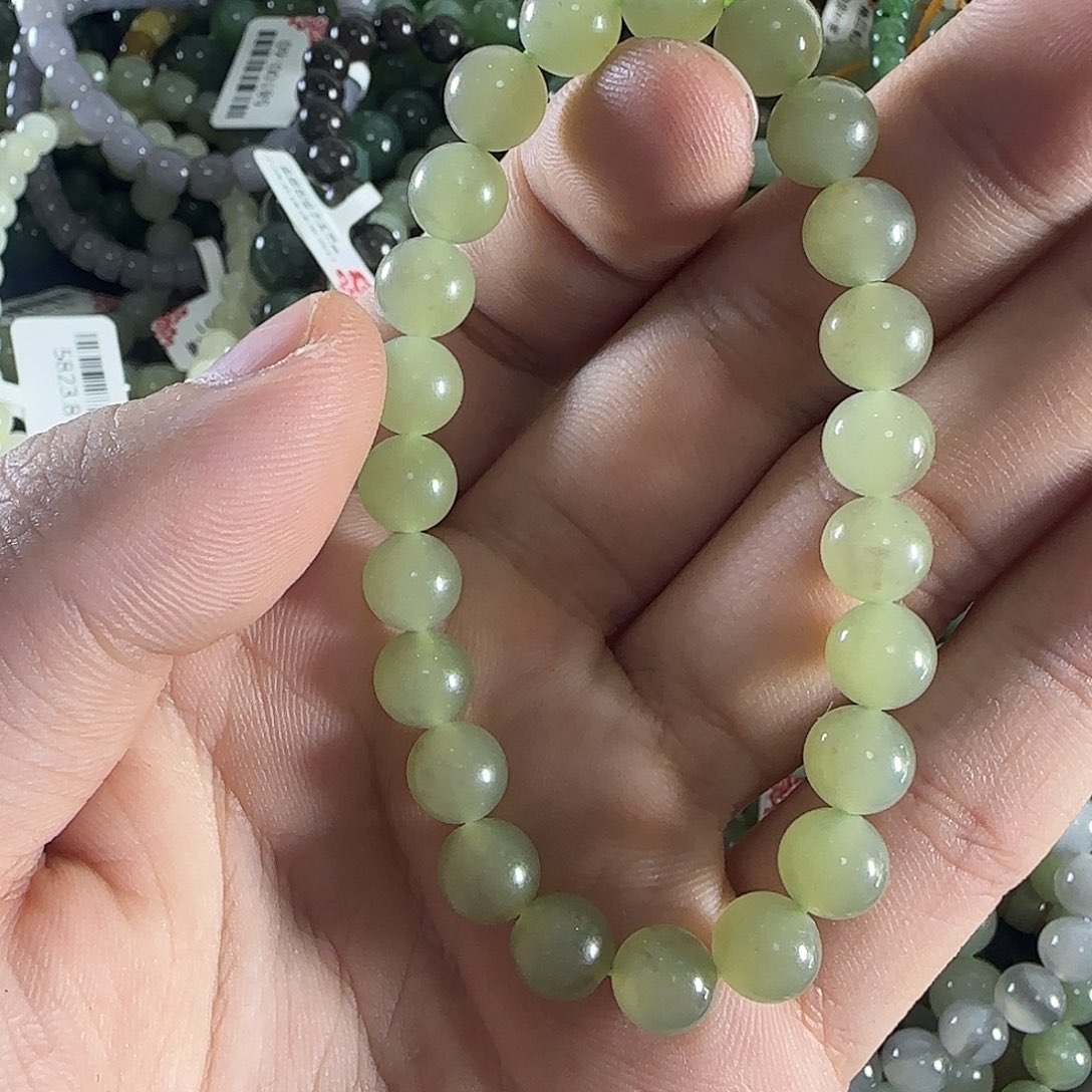 和田玉手链未镶嵌402