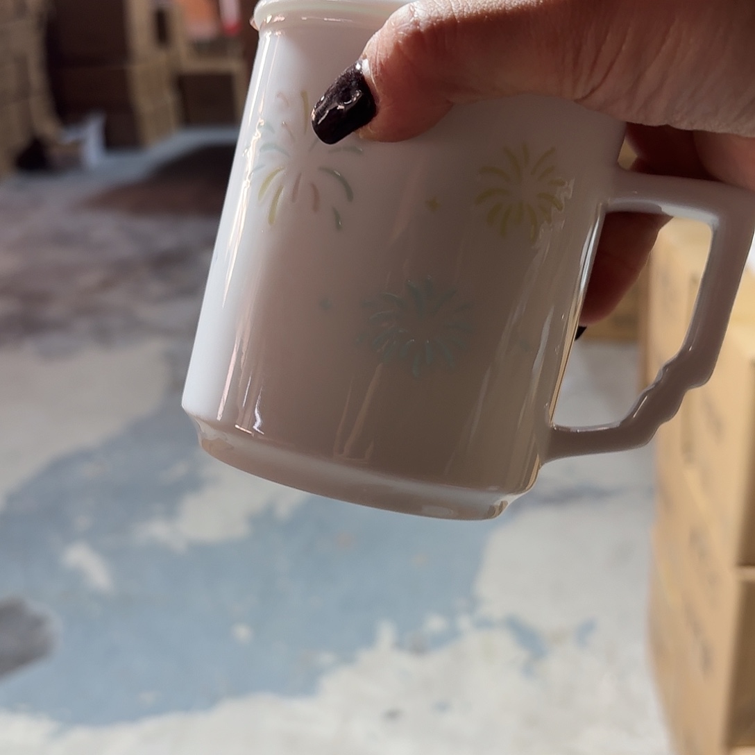 景德镇烟花杯一个