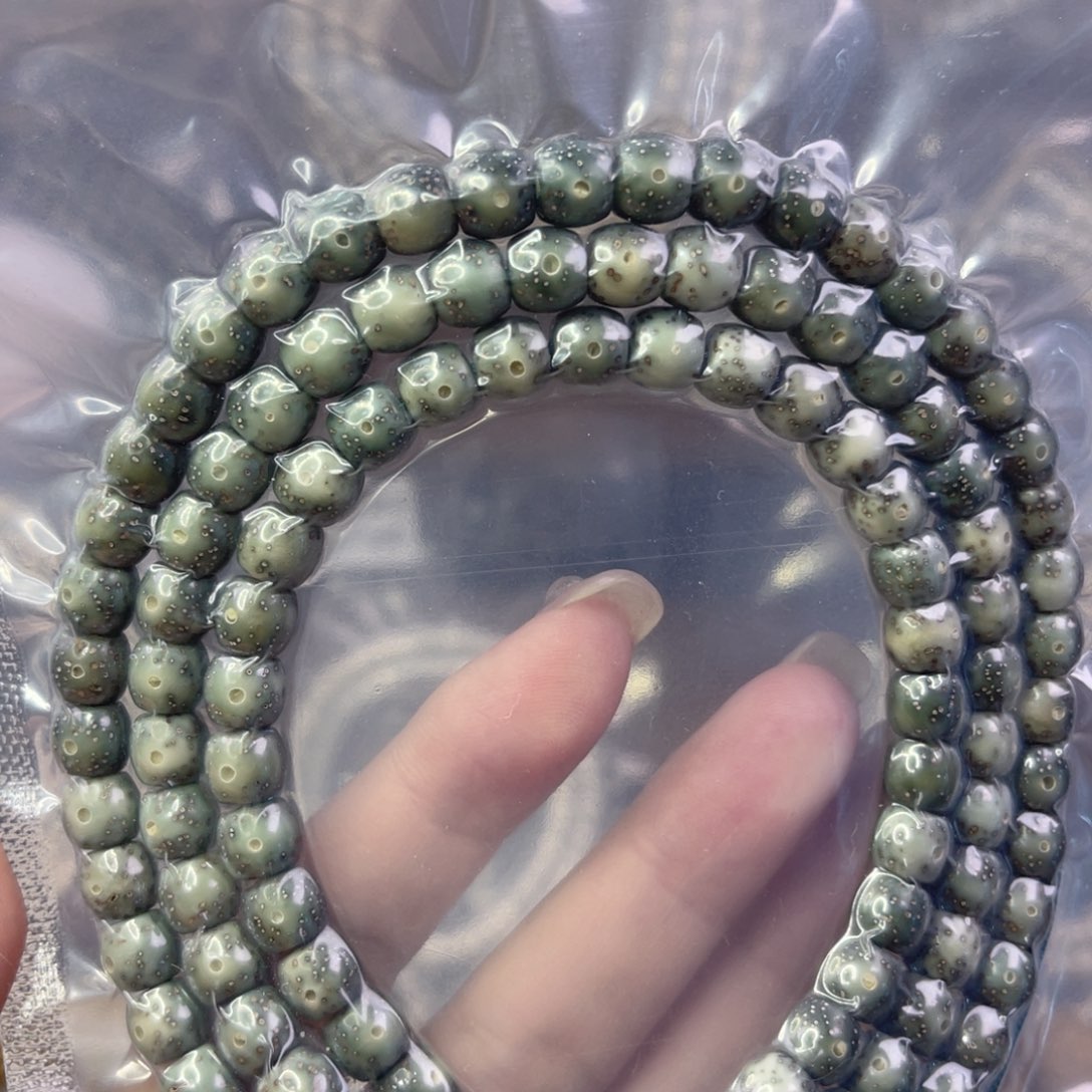 星月菩提吊坠7.5糯冰月朗星稀