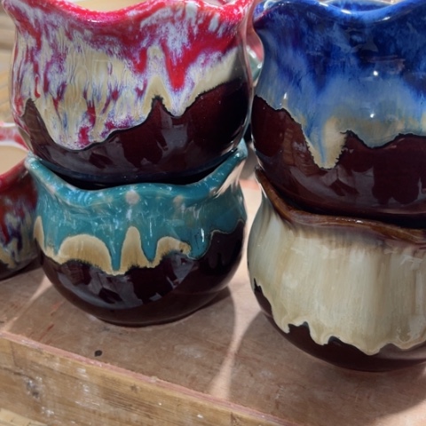 陶瓷新年快乐都是福利盆各位姐姐