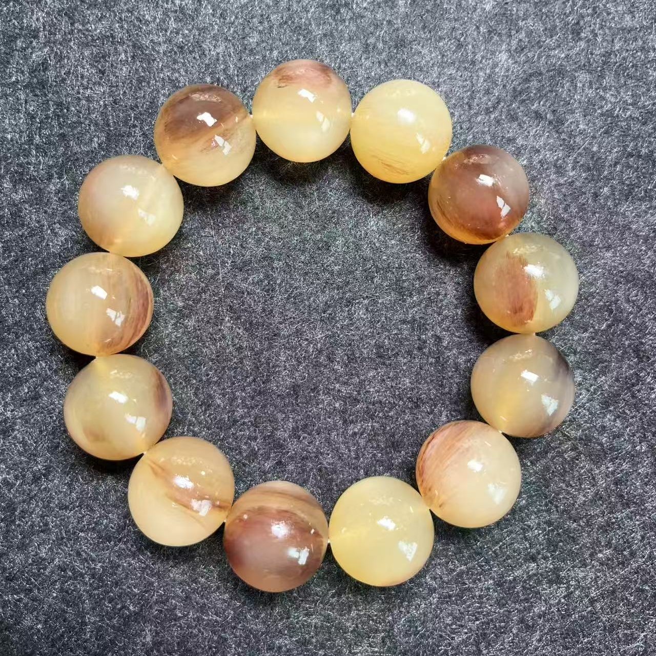 非遗手工艺羊角手串2.0