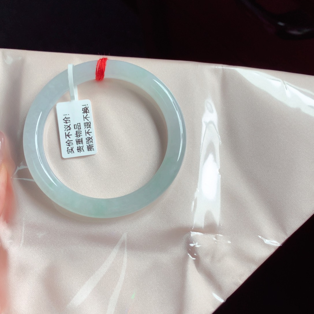 翡翠未镶嵌手镯手镯53