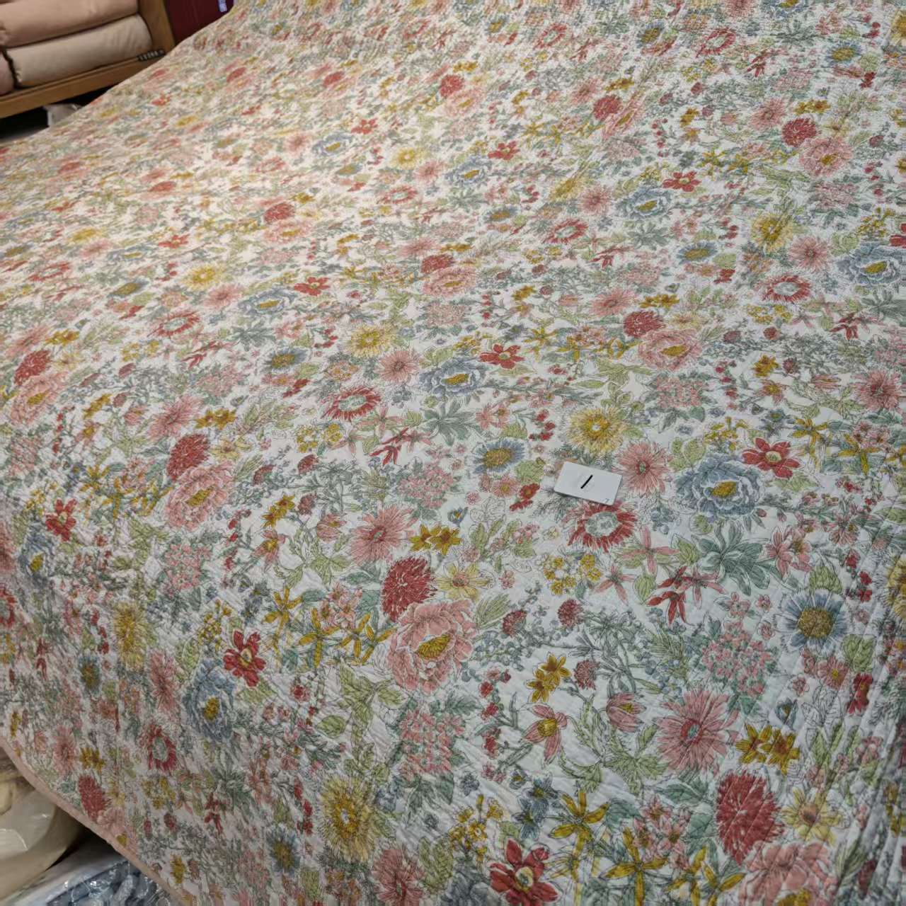 丹姐家-简约花卉全棉单床盖2.15✖️2.35