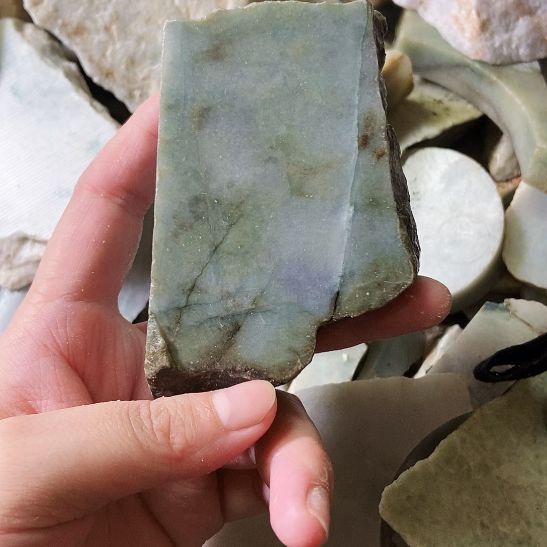 翡翠未镶嵌颈饰天然翡翠