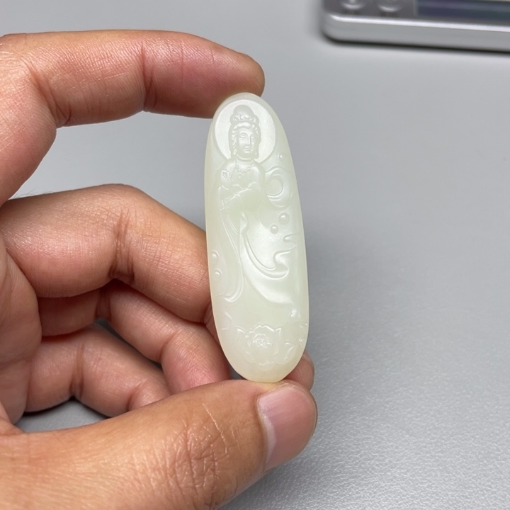 和田玉吊坠(不含链)未镶嵌用****7