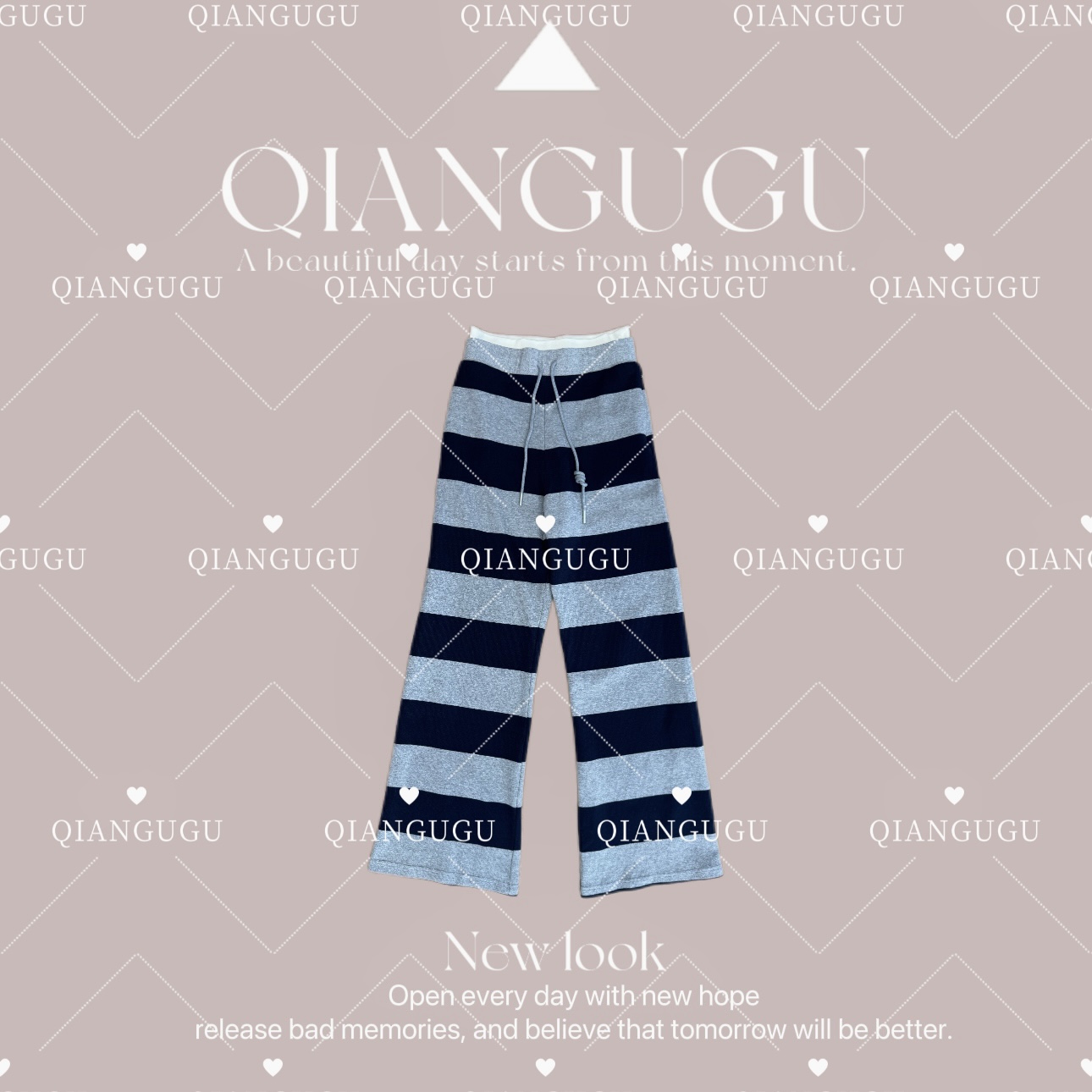 【海德校刊】气质时尚轻奢潮流百搭休闲显瘦长裤HDXK049