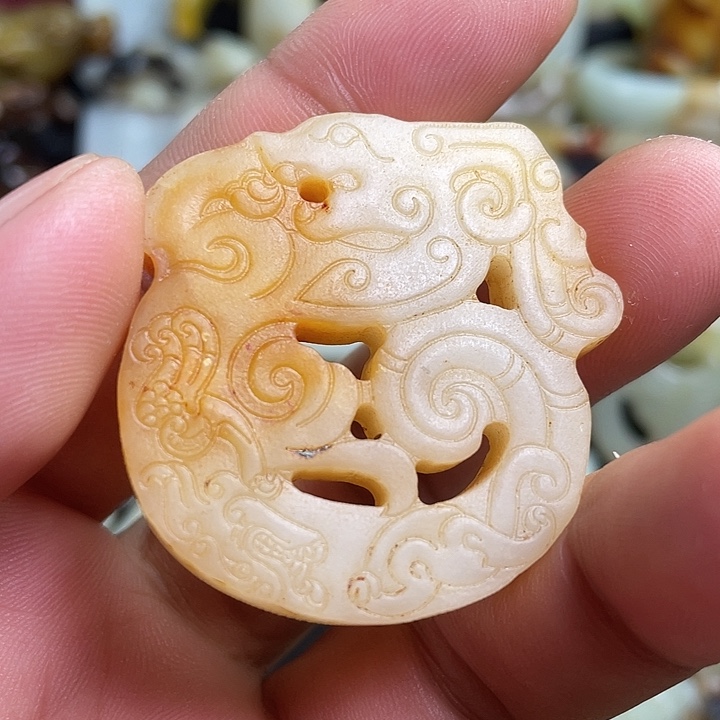 吊坠(不含链)未镶嵌和田玉