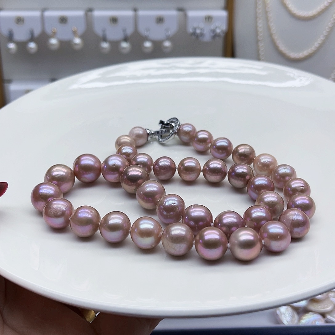 淡水珍珠颈饰合金