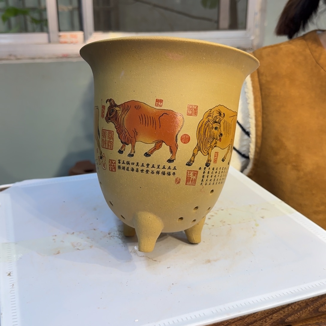 紫砂花盆紫砂口径18